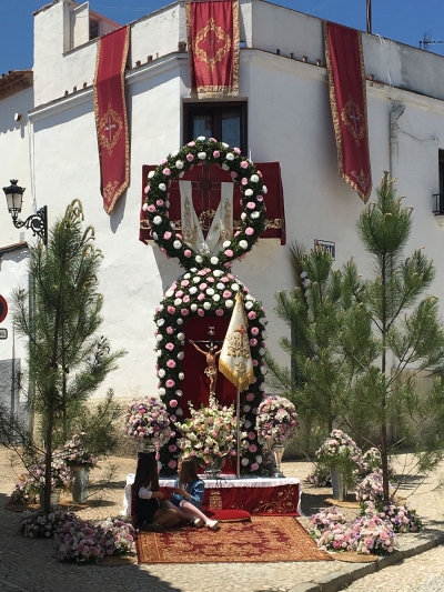 Las cruces en Almonaster la Real